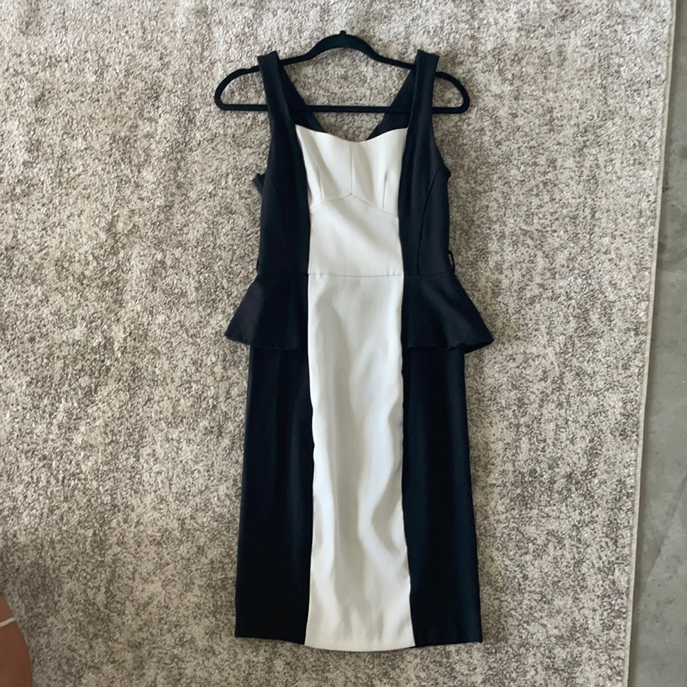 Peplum dress. Business casual